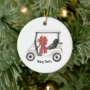 Search for golf ball christmas tree decorations Red