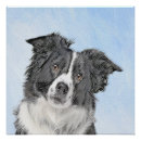 Search for border collie painting posters Dog