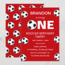 Search for sport 1st birthday invitations Soccer