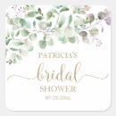 Search for watercolor bridal shower stickers Botanical