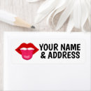 Search for lips return address labels Mouth