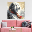Search for beard canvas prints Dog