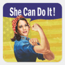 Search for woman president stickers Female