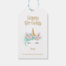 Search for unicorn gift tags Unicorn birthday party
