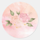 Search for romantic floral watercolor stickers Pretty