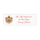 Search for royal crown return address labels Vintage