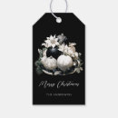 Search for black and white christmas gift tags Floral