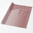 Search for rose gold glitter wrapping paper Birthday