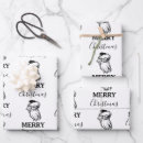 Search for black santa claus christmas wrapping paper Xmas