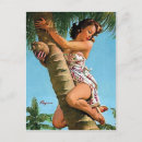 Search for vintage pin up girl postcards Woman