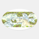 Search for fantasy oval stickers Unicorn lover