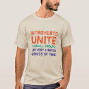 Search for introverts unite tshirts Antisocial