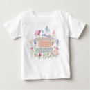 Search for botanical baby shirts Baby girl