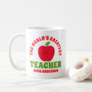 Search for worlds greatest teacher mugs Colourful