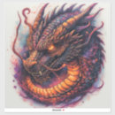Search for dragon head stickers Mythology