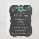 Search for chalk board bridal shower invitations Rustic