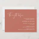 Search for red rehearsal dinner invitations Modern