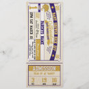 Search for football ticket baby shower invitations Sports