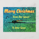 Search for science fiction christmas cards Space