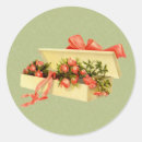 Search for ribbon flower stickers Vintage