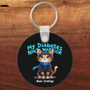 Search for diabetes awareness key rings Chronic illness