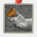 Search for orange and black christmas tree decorations For her