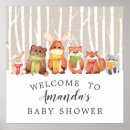 Search for winter baby shower welcome signs Forest