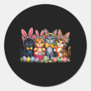 Search for cat easter stickers Design