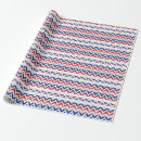 Search for red white and blue stripes wrapping paper Chevron