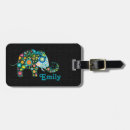 Search for elephant luggage tags Cute