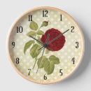 Search for red clocks Floral