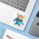 Search for monster smiles stickers Colourful