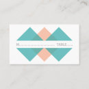 Search for coral place cards Simple
