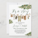 Search for hunting baby shower invitations Rustic