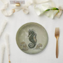 Search for seahorse paper plates Elegant