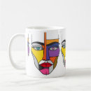 Search for cubist mugs Colorful