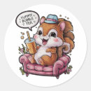 Search for adorable squirrel stickers Kawaii