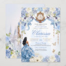 Search for light blue sweet 16 invitations Elegant