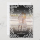 Search for rustic photo wedding invitations Gold