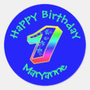 Search for number 1 stickers Baby girl