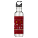 Search for christmas water bottles Santa