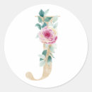 Search for monogram letter j stickers Gold