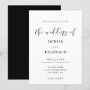 Search for designs wedding invitations Black and white