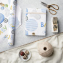 Search for baby boy shower wrapping paper Blue