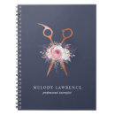 Search for hairdresser notebooks Scissors logo