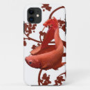 Search for siamese fighting fish iphone cases Red