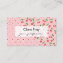 Search for patterned business cards For her