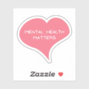 Search for heart health stickers Mental health matters