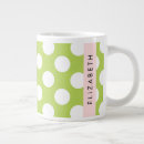 Search for green polka dot mugs For her