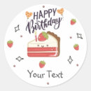 Search for happy birthday cake stickers Cute